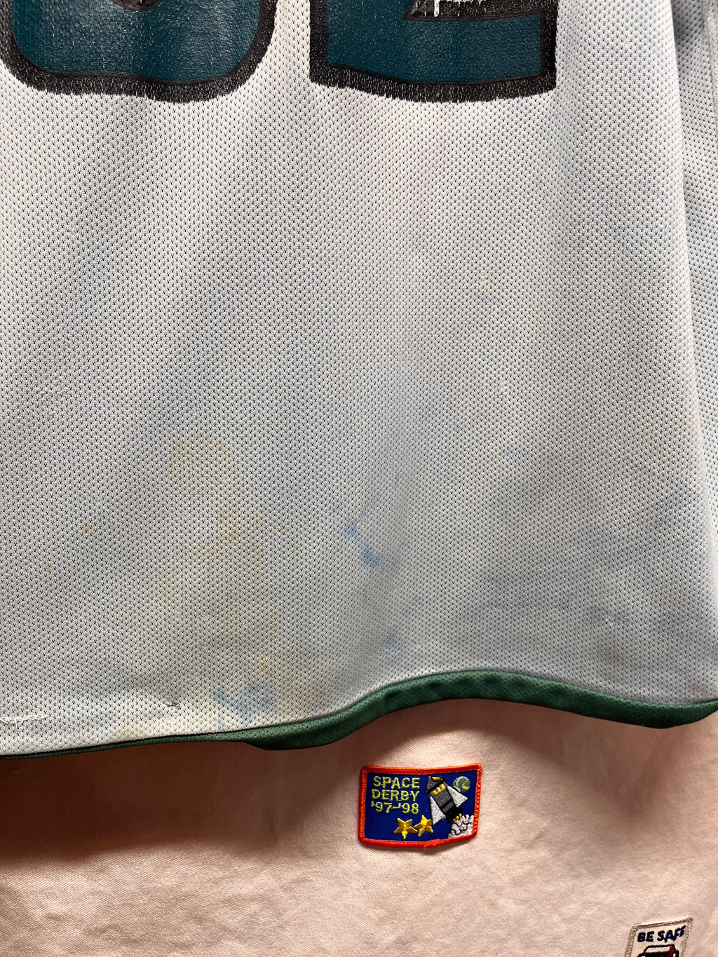 Vintage Reversible Philadelphia Eagles 32 Ricky Watters Reebok NFL Football Jersey: XL