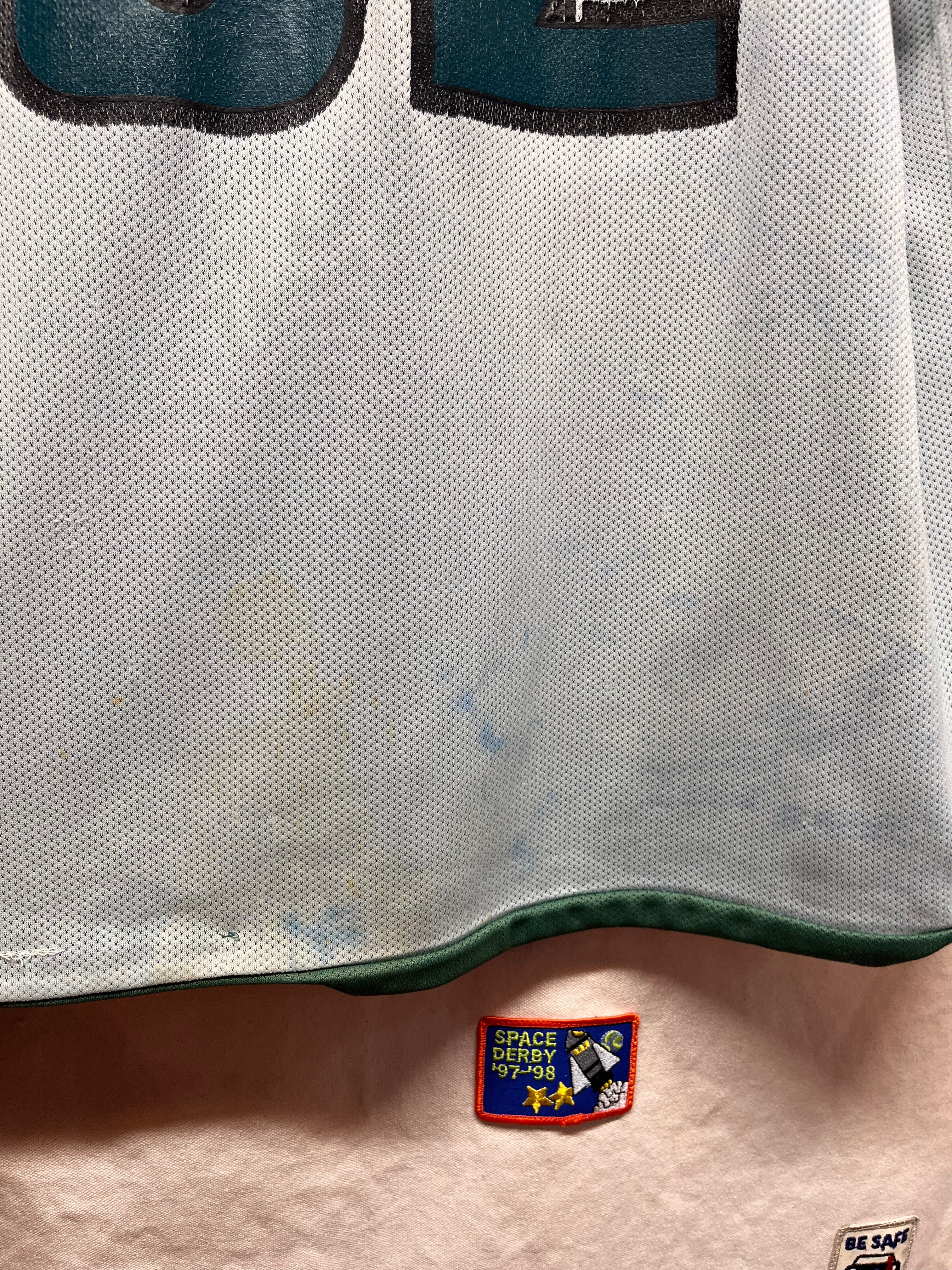 Vintage Reversible Philadelphia Eagles 32 Ricky Watters Reebok NFL Football Jersey: XL