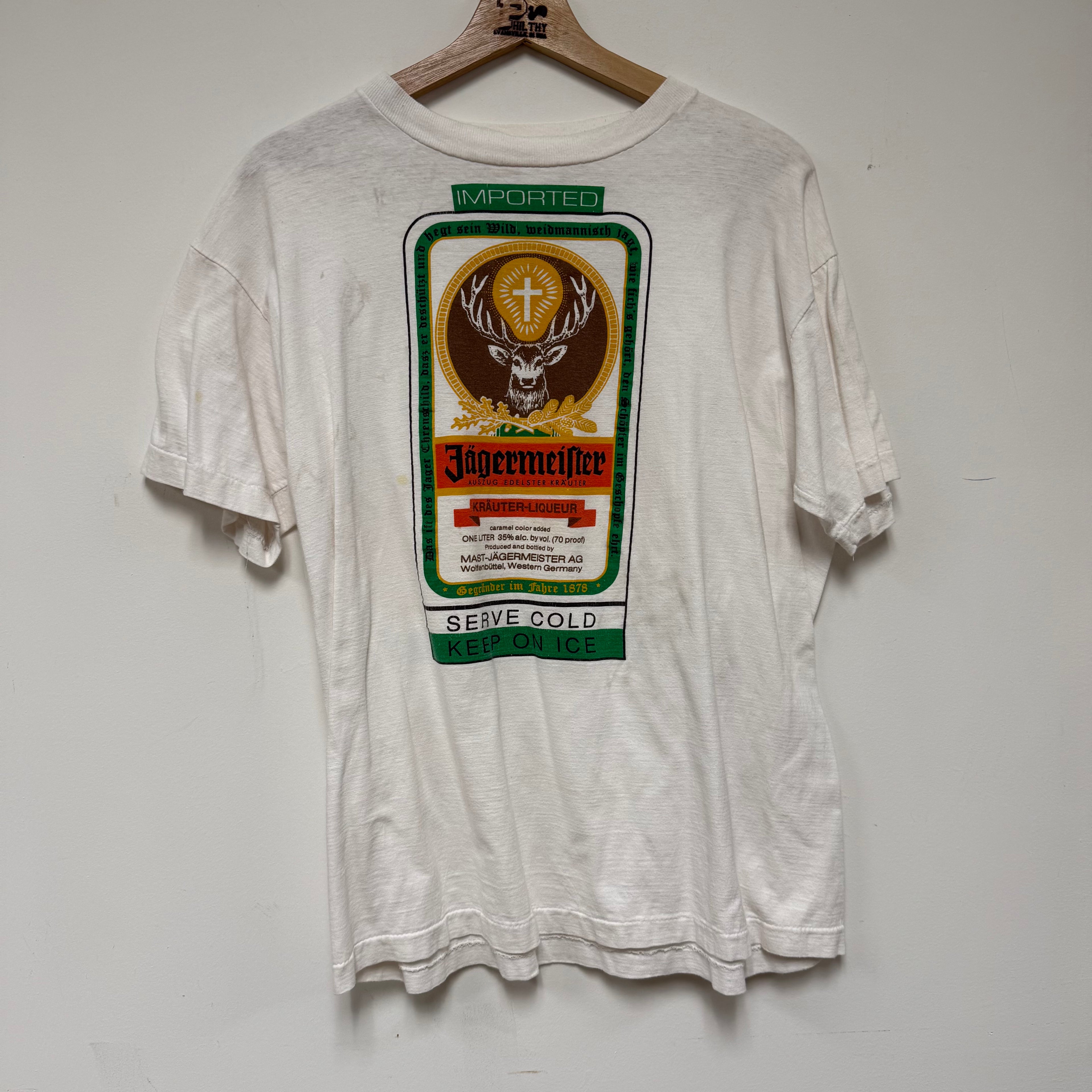 Vintage Jagermeister T-Shirt: L