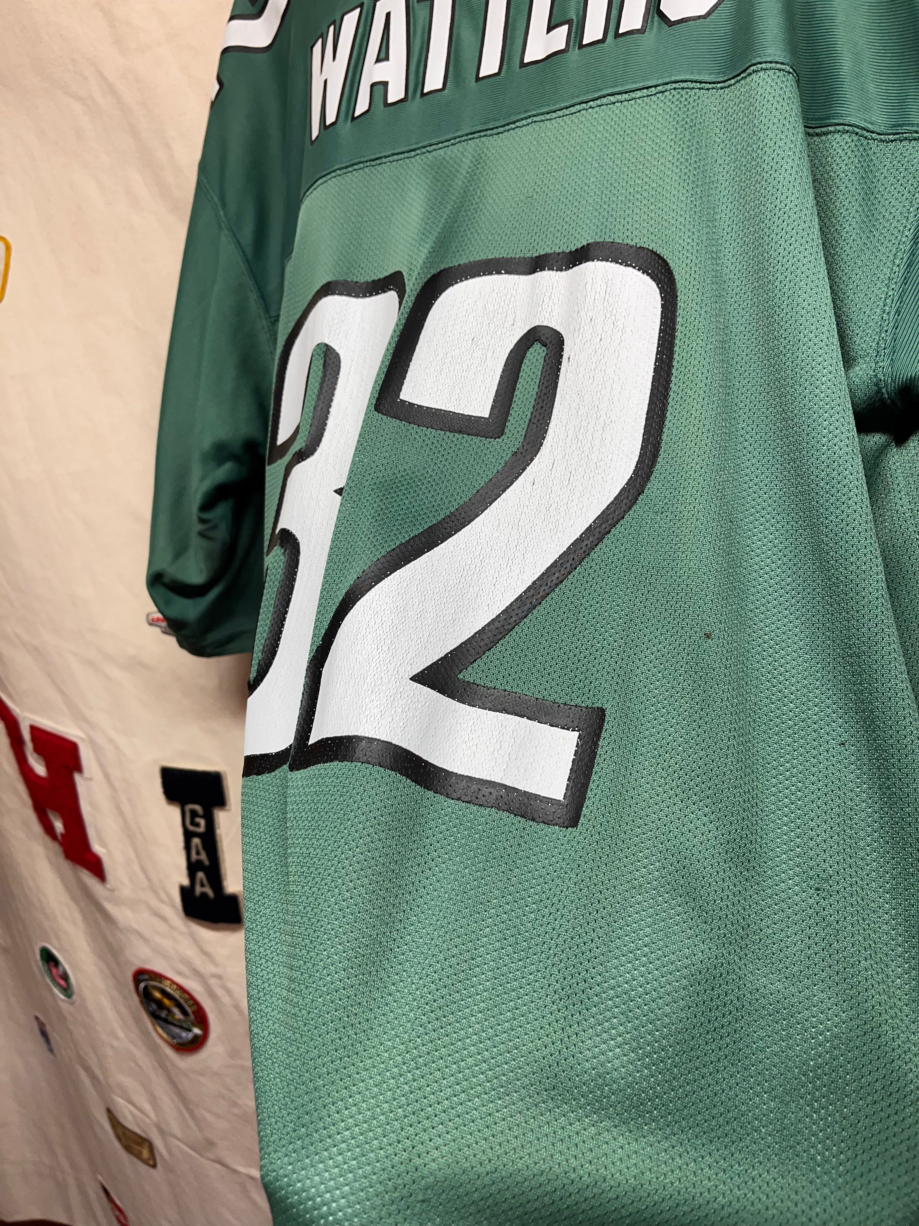 Vintage Reversible Philadelphia Eagles 32 Ricky Watters Reebok NFL Football Jersey: XL