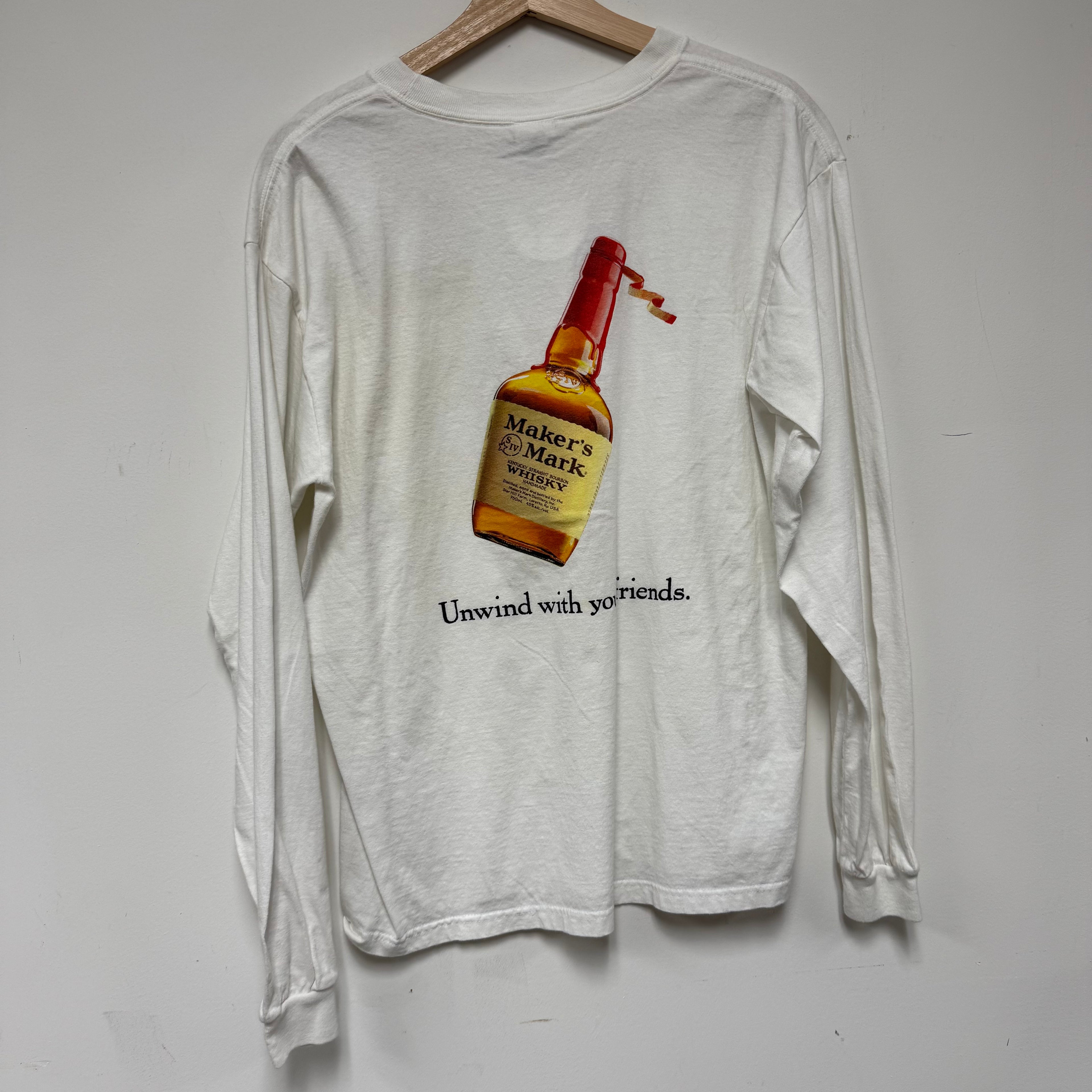 Vintage Maker's Mark Long Sleeve: M