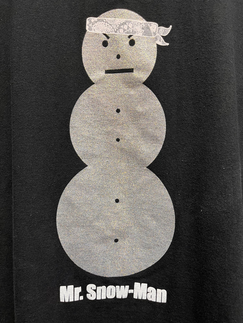 Vintage Young Jeezy Mr.Snowman We Got That Snow Man Rap Black T-Shirt: 4XL