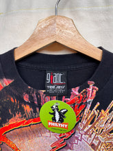 Load image into Gallery viewer, Vintage Aerosmith Get A Grip 1994 All Over Print Giant Black Band T-Shirt: Large
