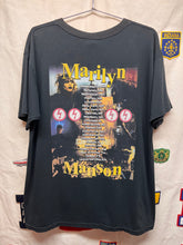 Load image into Gallery viewer, Vintage Marilyn Manson Bootleg Concert Tour 90's Rap Band Black T-Shirt: XL

