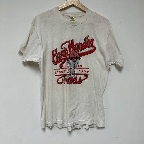 Vintage 1989 East Hardin Basketball Camp Shirt: L/XL