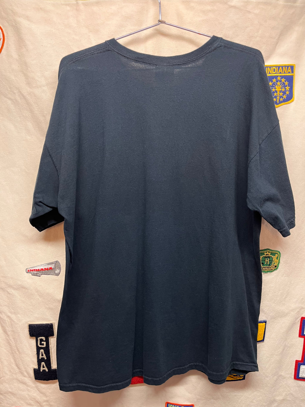 Vintage The Office Jim Halpert Train TV Show NBC Universal Promo Black T-Shirt: XL