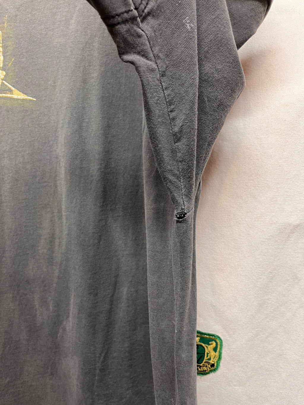 Vintage Metallica 1996 Black Distressed Thrashed Giant Band T-Shirt: XL