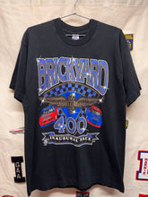 Load image into Gallery viewer, Vintage Brickyard 400 Inaugural Race 1994 IMS NASCAR Racing Black T-Shirt: XL
