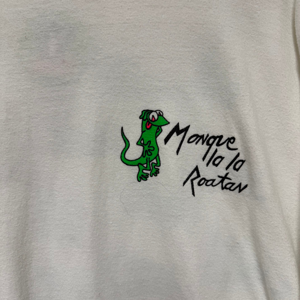 Vintage Monque La La Roatan Frog T-Shirt: XL