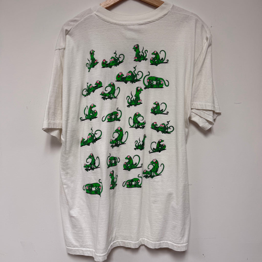 Vintage Monque La La Roatan Frog T-Shirt: XL