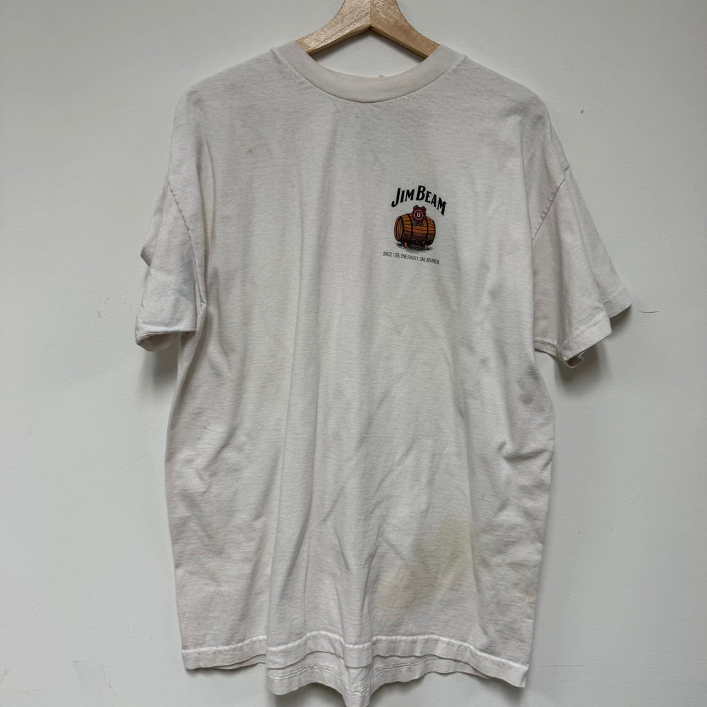 Vintage Jim Bean Bourbon T-Shirt: XL