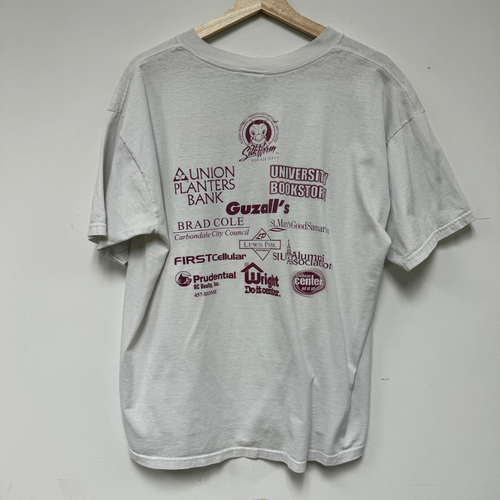 Vintage Saluki Basketball T-Shirt: L