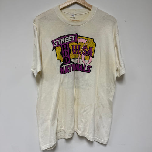 Vintage '76 Tulsa Street Rod Nationals T-Shirt: L