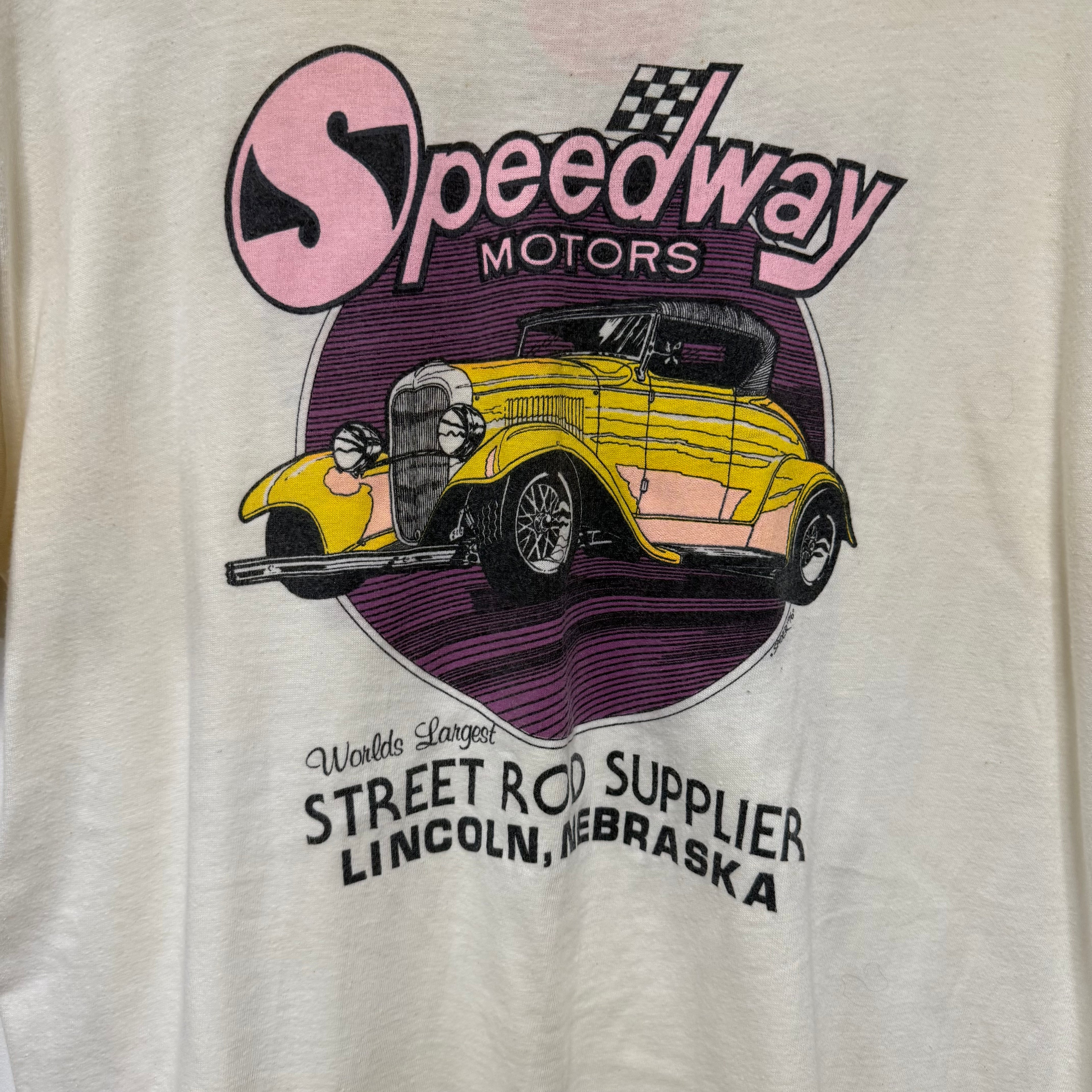 Vintage '76 Tulsa Street Rod Nationals T-Shirt: L