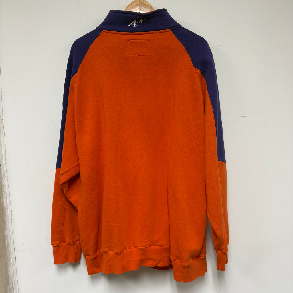Vintage UE Purple Aces Quarter-Zip Fleece: XXL