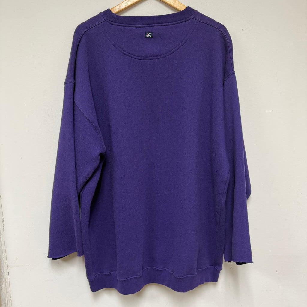 Vintage UE Purple Aces Crewneck: XXL