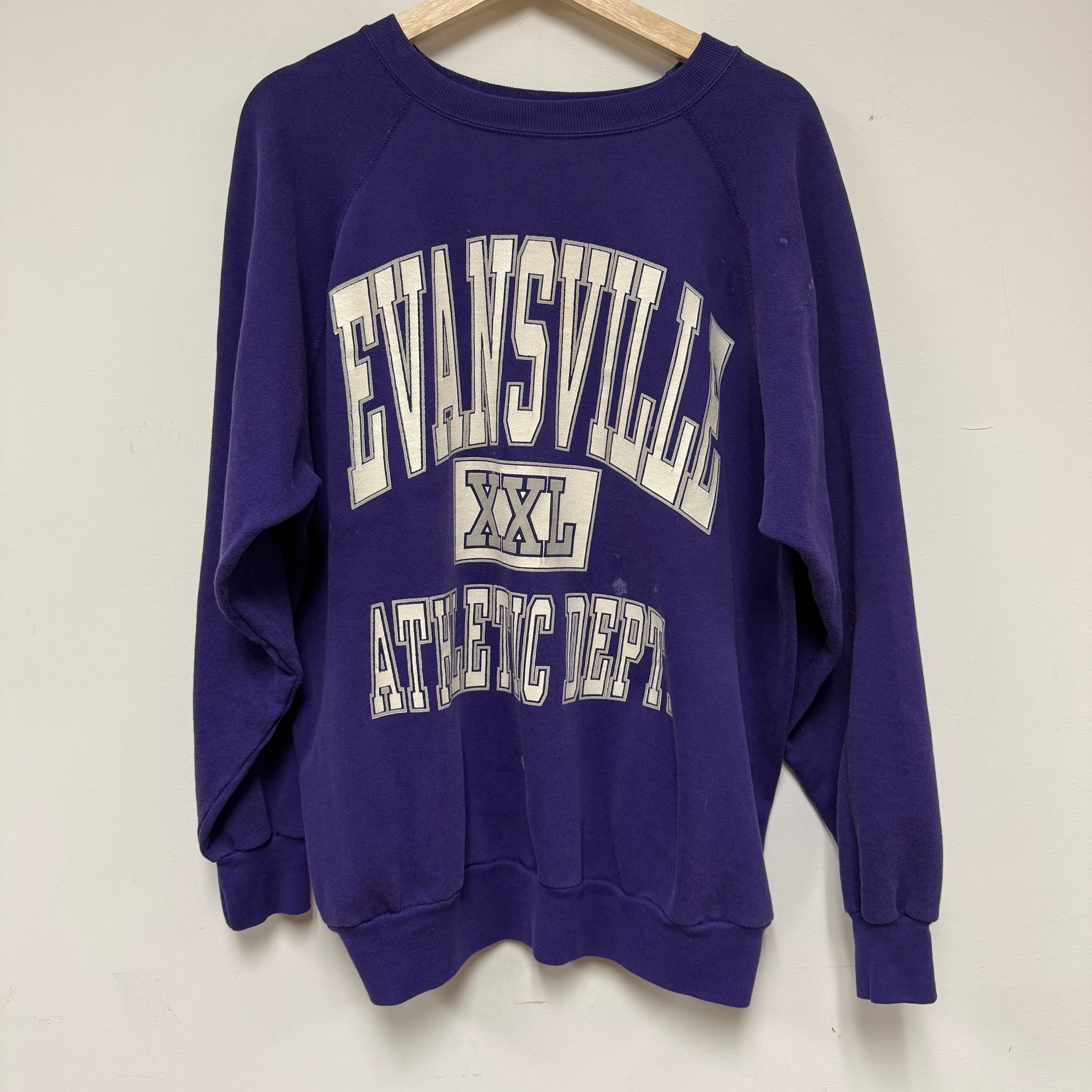 Vintage Evansville UE Aces Crewneck: L