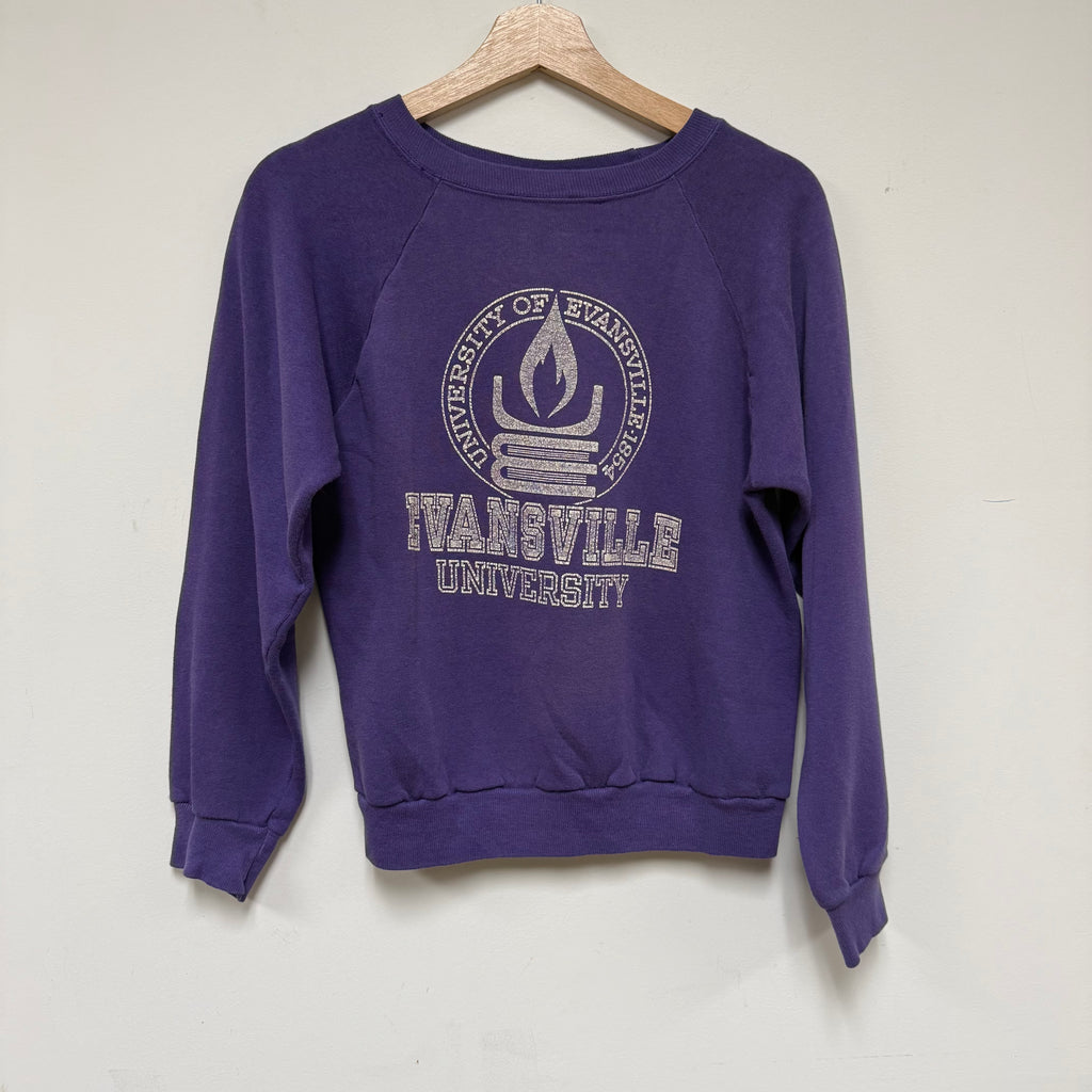 Vintage UE Evansville Aces Crewneck Sweatshirt: S