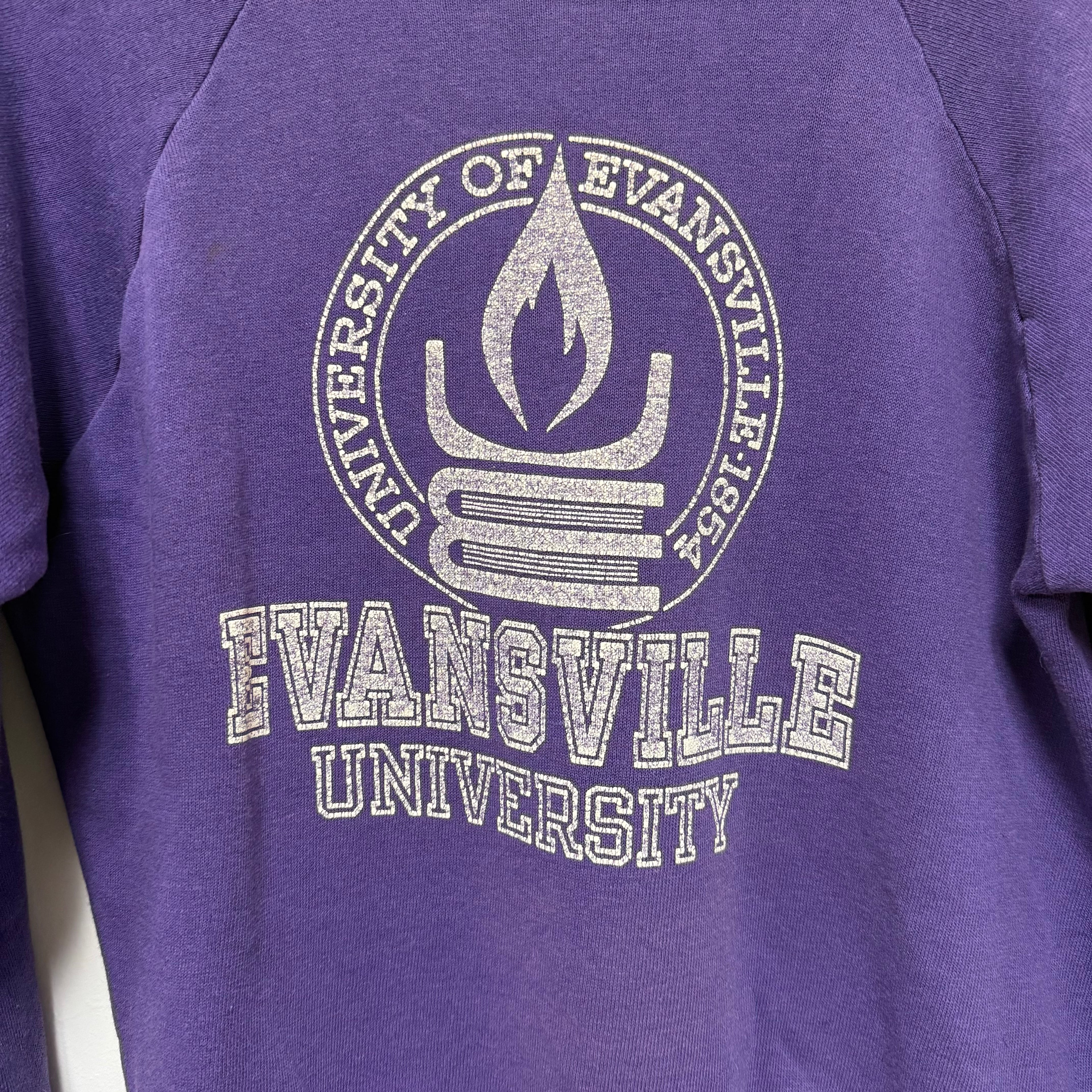 Vintage UE Evansville Aces Crewneck Sweatshirt: S