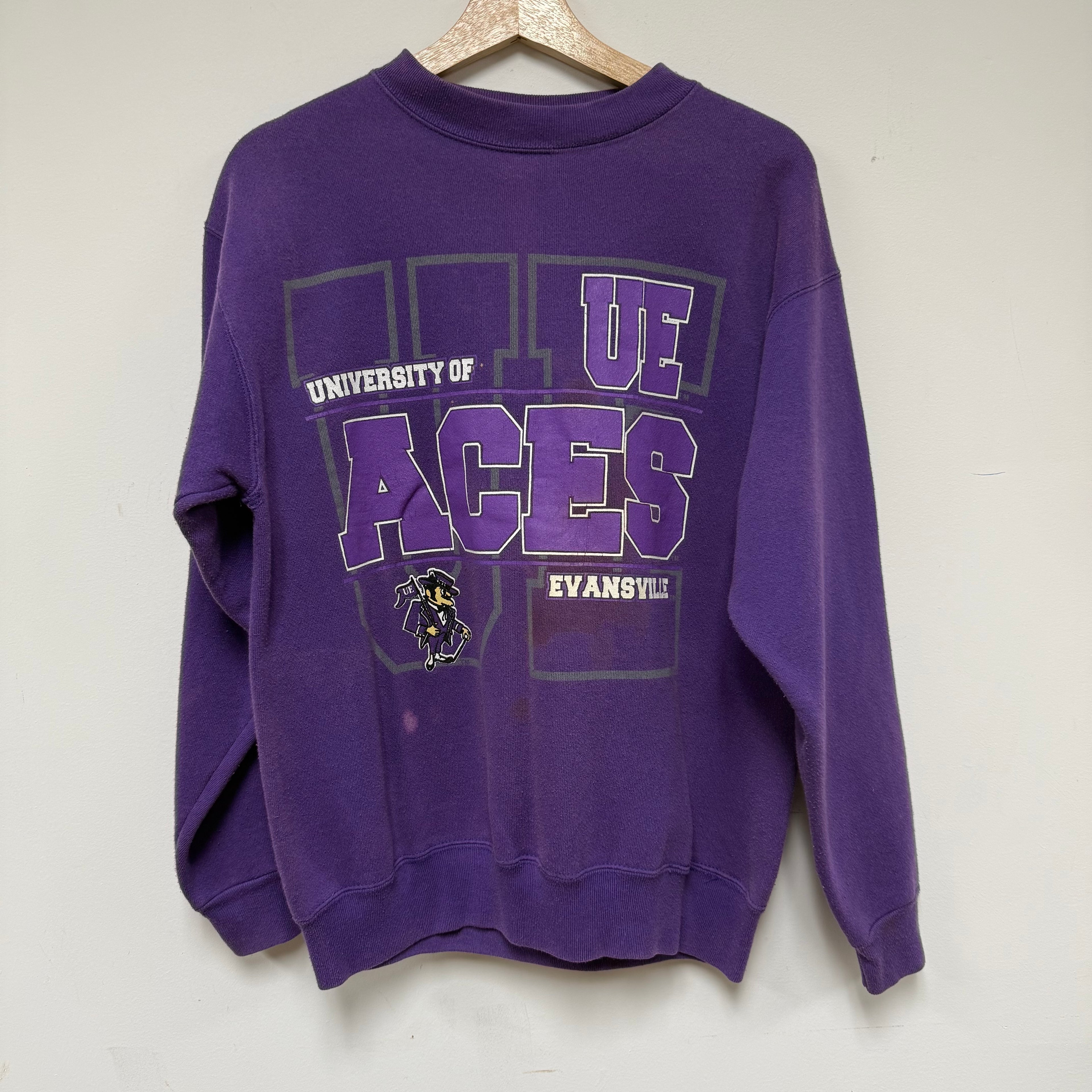 Vintage UE Evanvilles Aces Crewneck: M
