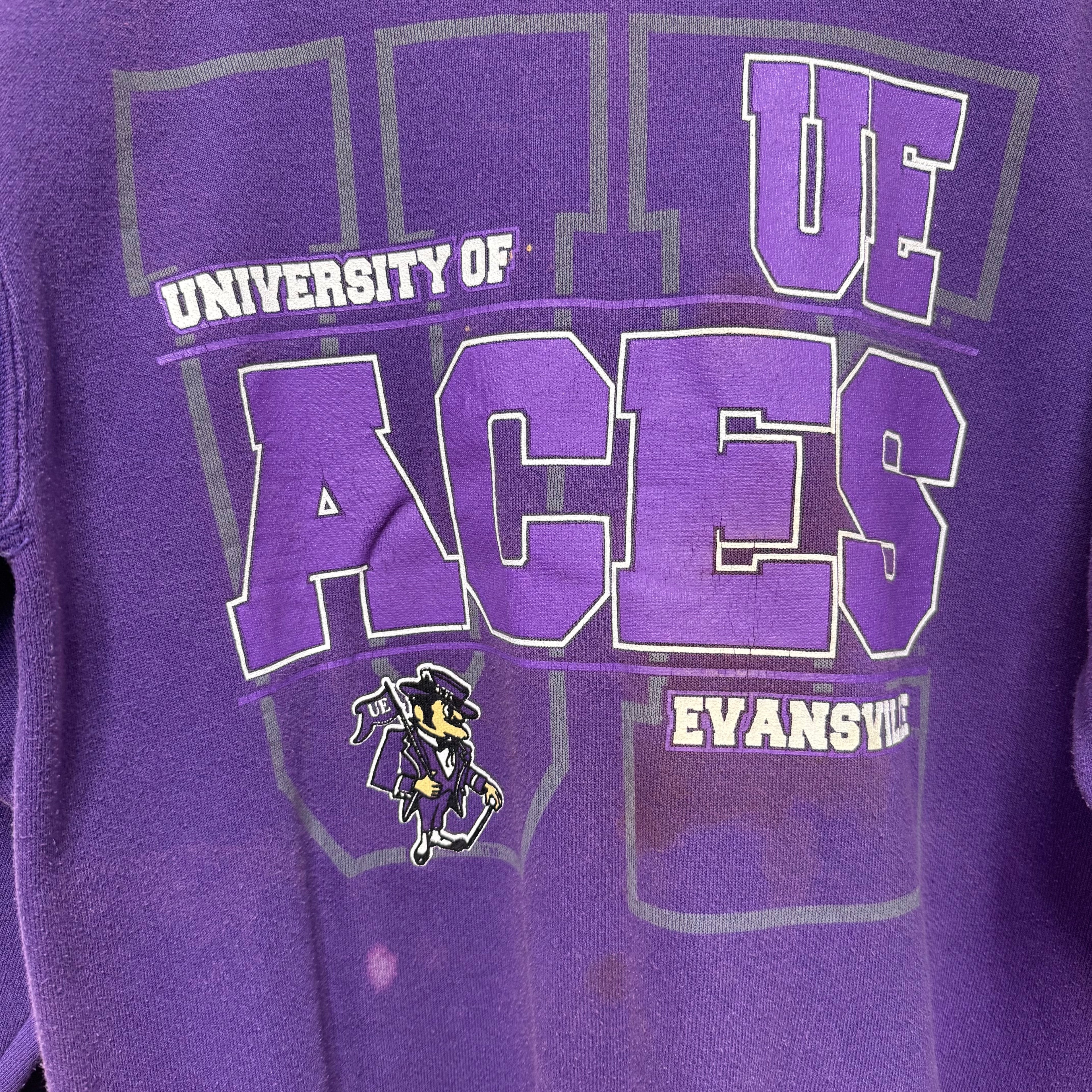Vintage UE Evanvilles Aces Crewneck: M