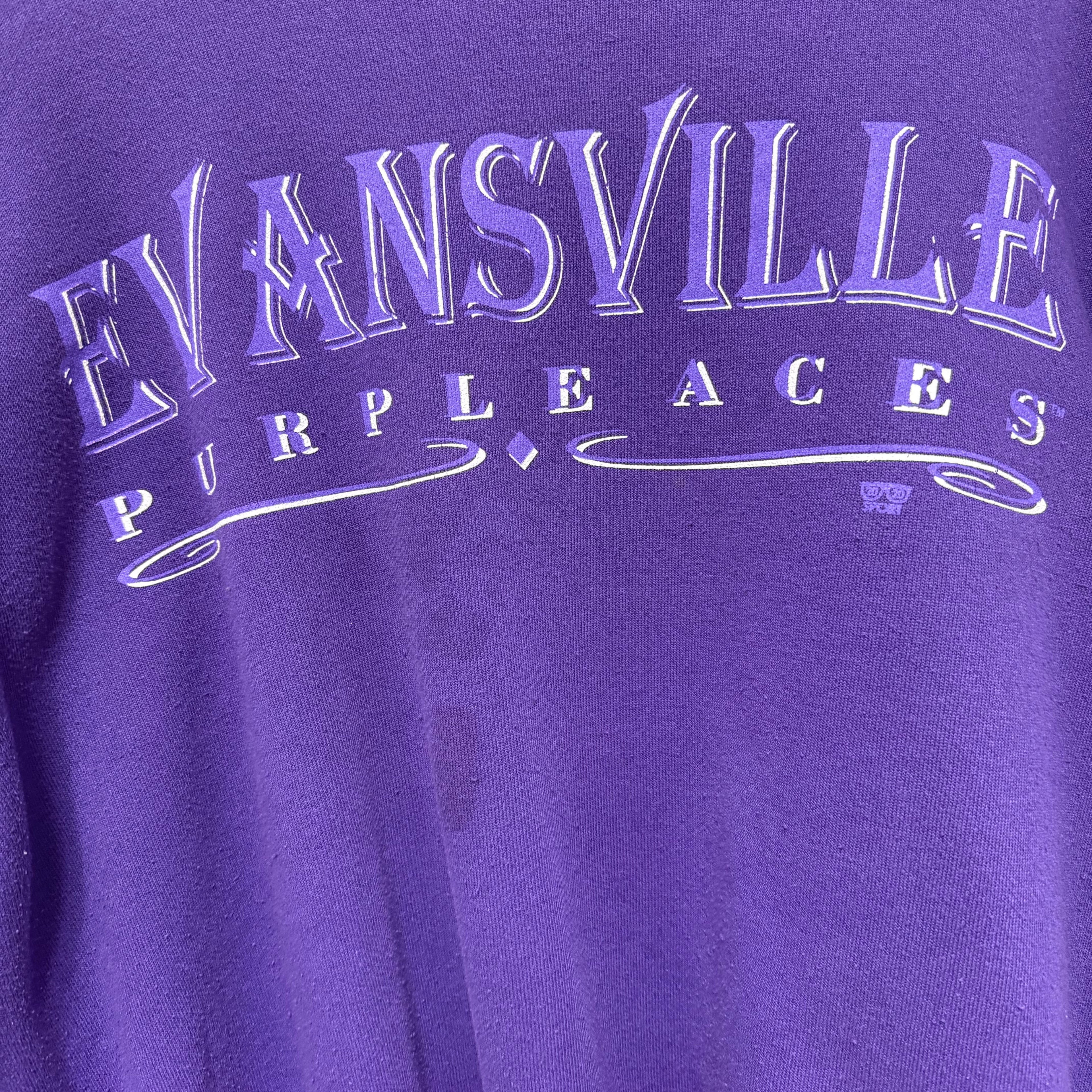 Vintage UE Purple Aces Crewneck: XL