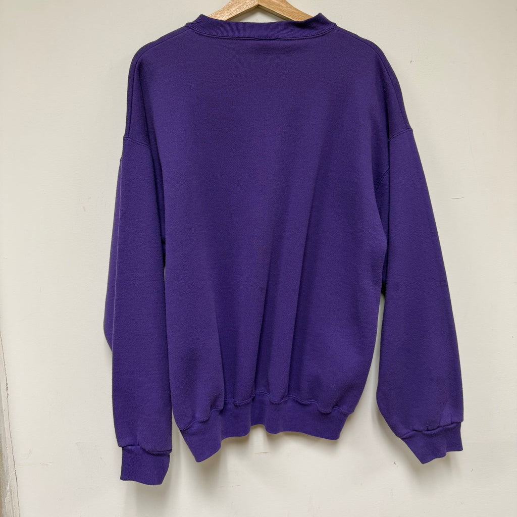 Vintage UE Purple Aces Crewneck: XL