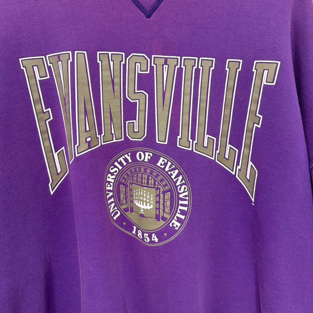 Vintage University of Evansville Crewneck: XL