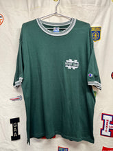 Load image into Gallery viewer, Vintage Notre Dame Fighting Irish Campion Green Ringer T-Shirt: XL
