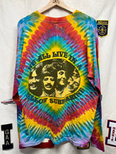 Load image into Gallery viewer, Vintage The Beatles Longsleeve Tie-Dye Yellow Submarine Murino T-Shirt: XL
