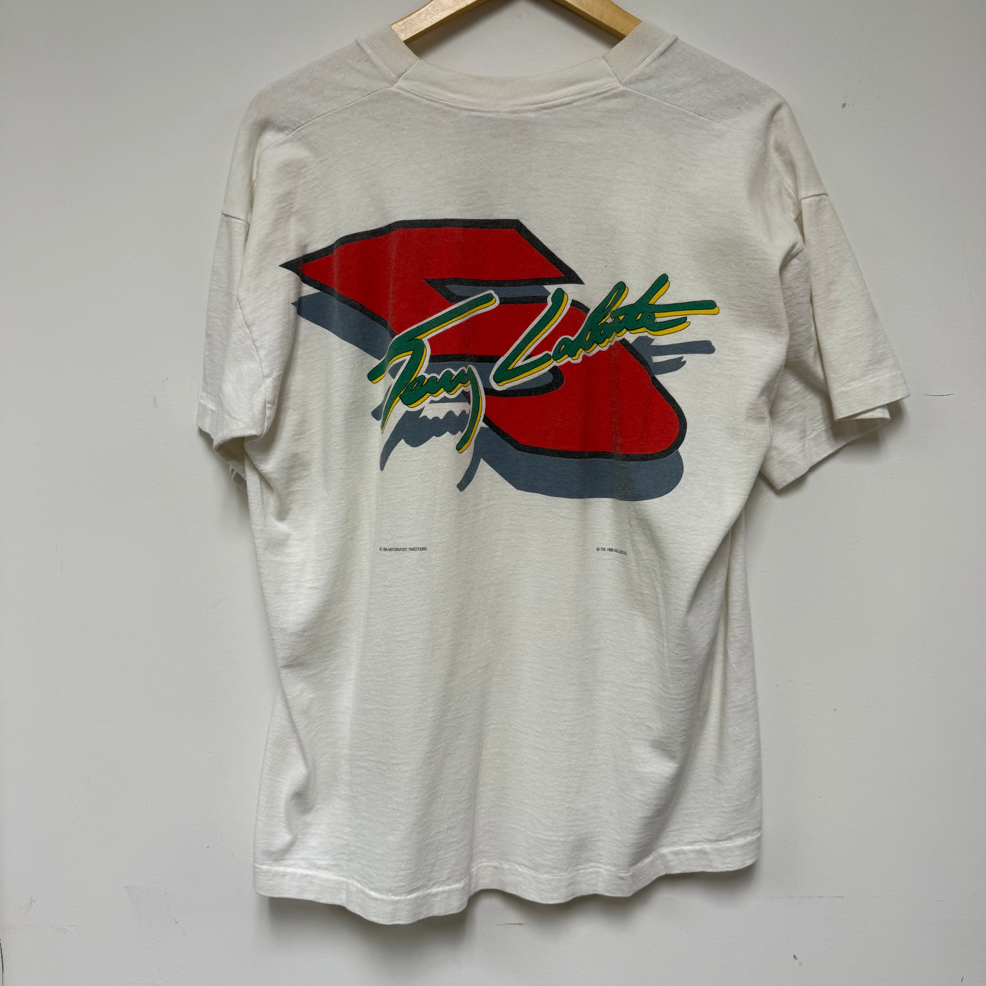 Vintage NASCAR Terry Labonte T-Shirt: XL