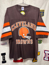 Load image into Gallery viewer, Vintage Cleveland Browns Helmet NFL Logo 7 Football Jersey T-Shirt: XL
