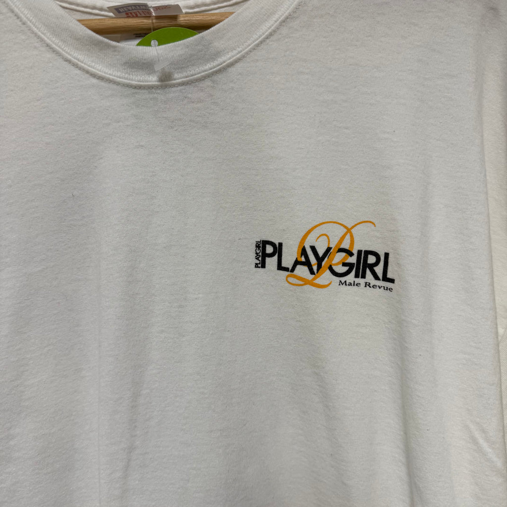 Vintage Playgirl Male Revue T-Shirt: XL