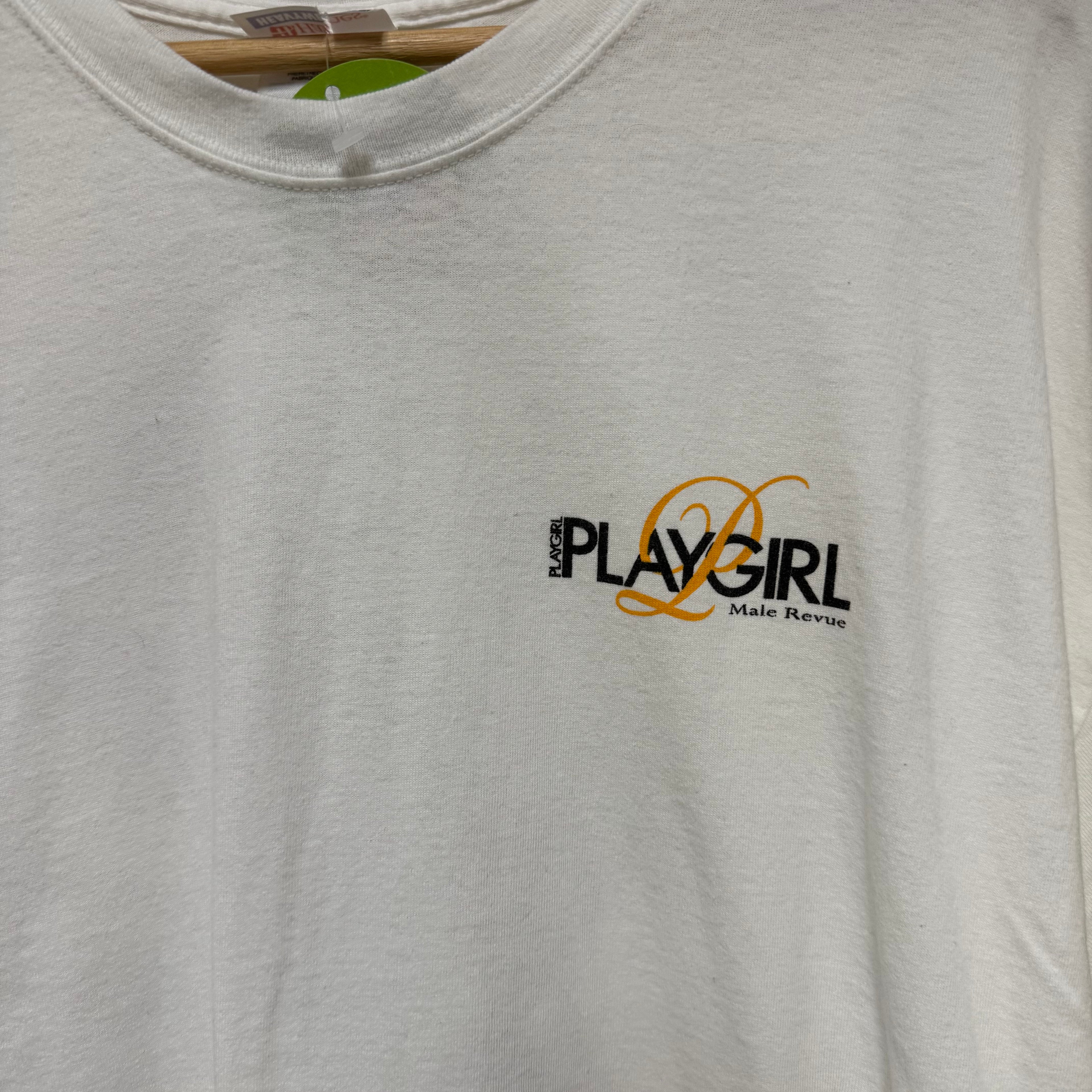Vintage Playgirl Male Revue T-Shirt: XL