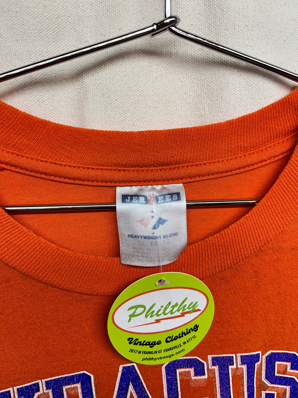 Vintage Syracuse University Orange NCAA Basketball Champions 2003 Ring Lightning T-Shirt: XL