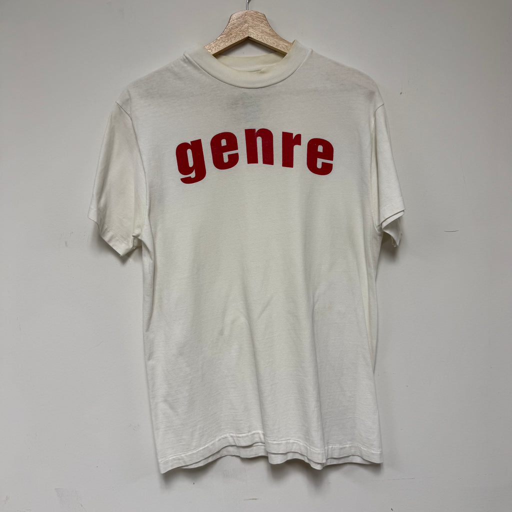 Vintage 'Genre' Gay Men's Magazine T-Shirt: M