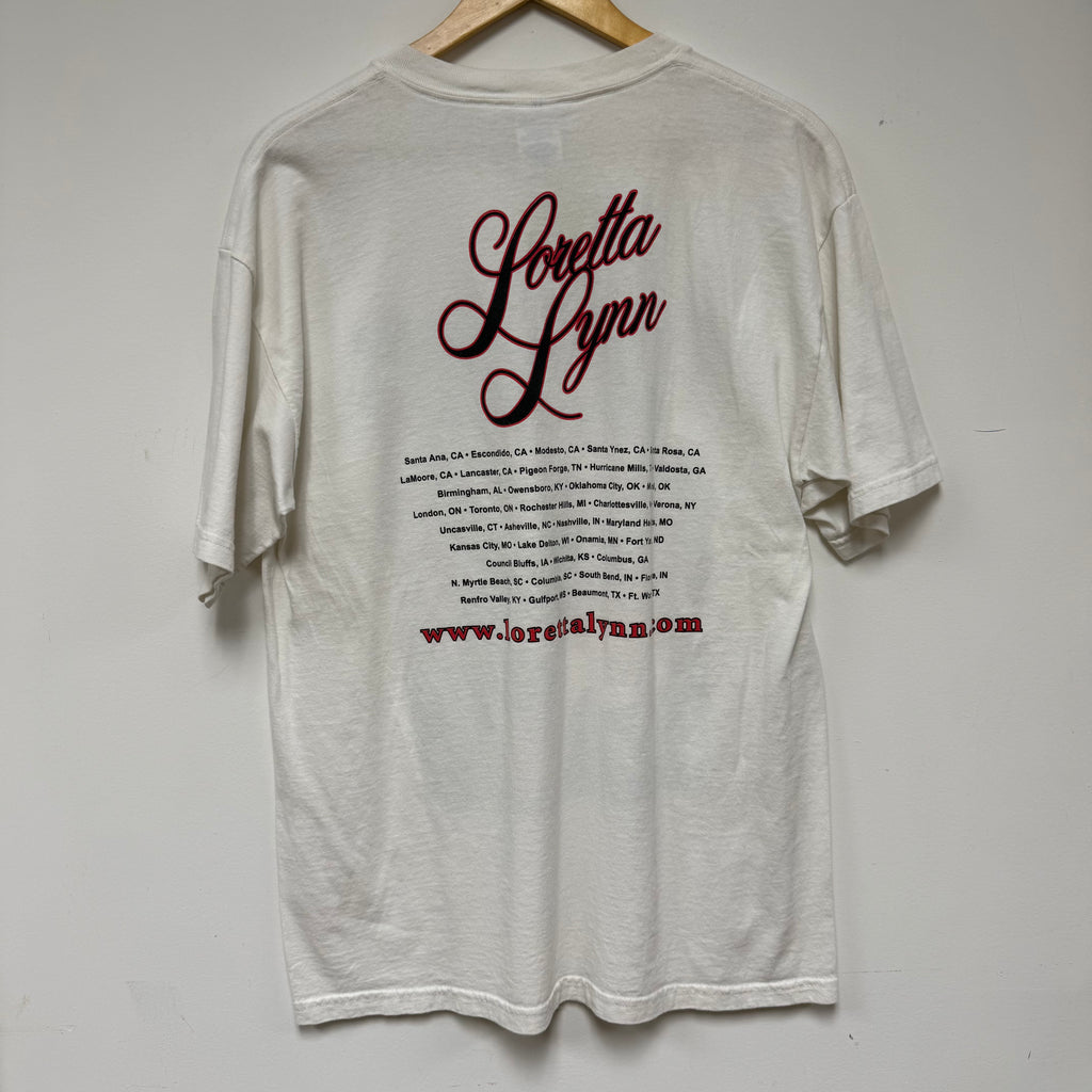 Vintage Loretta Lynn Tour T-Shirt: L
