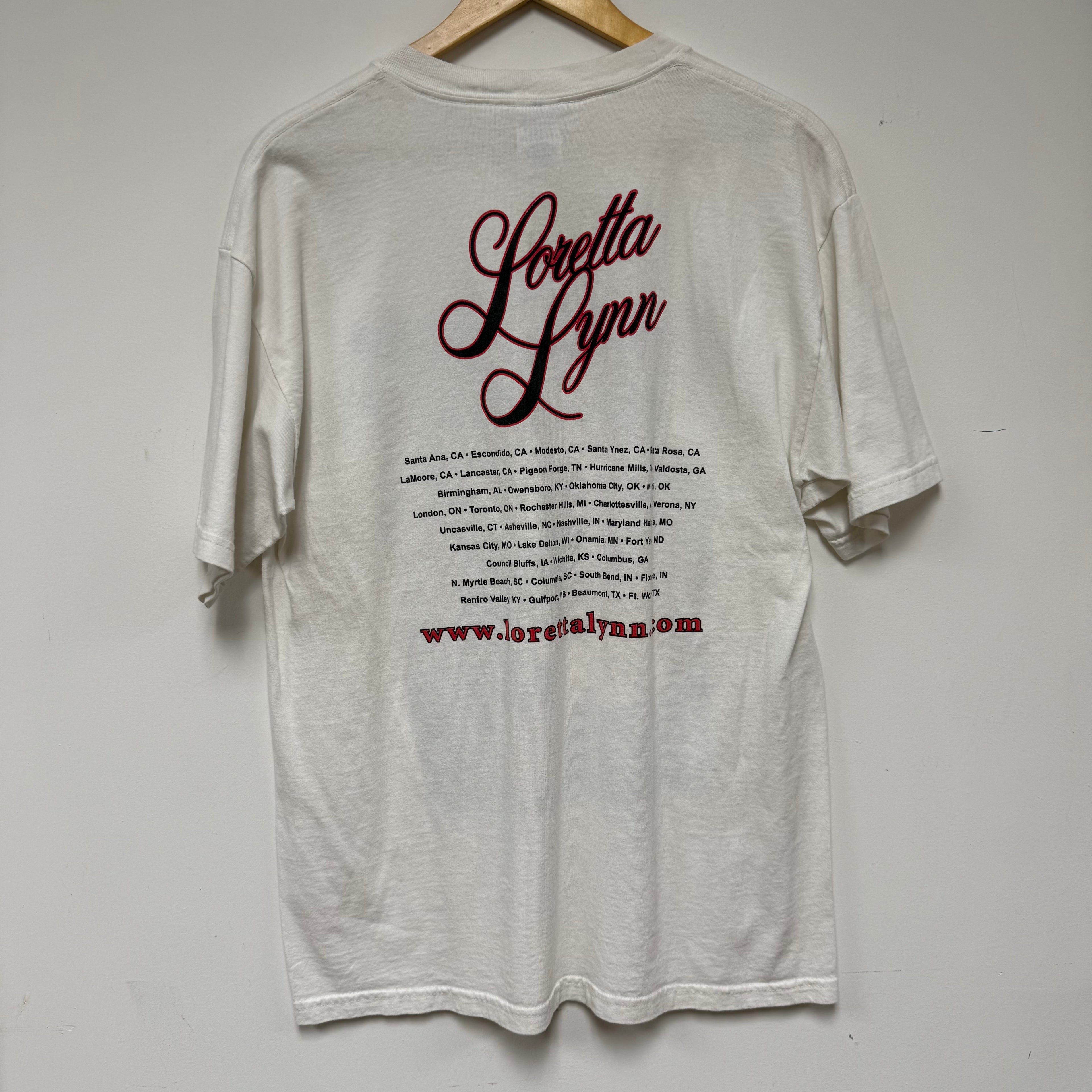 Vintage Loretta Lynn Tour T-Shirt: L