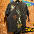 Vintage Frog Natural Graphic T-Shirt: L
