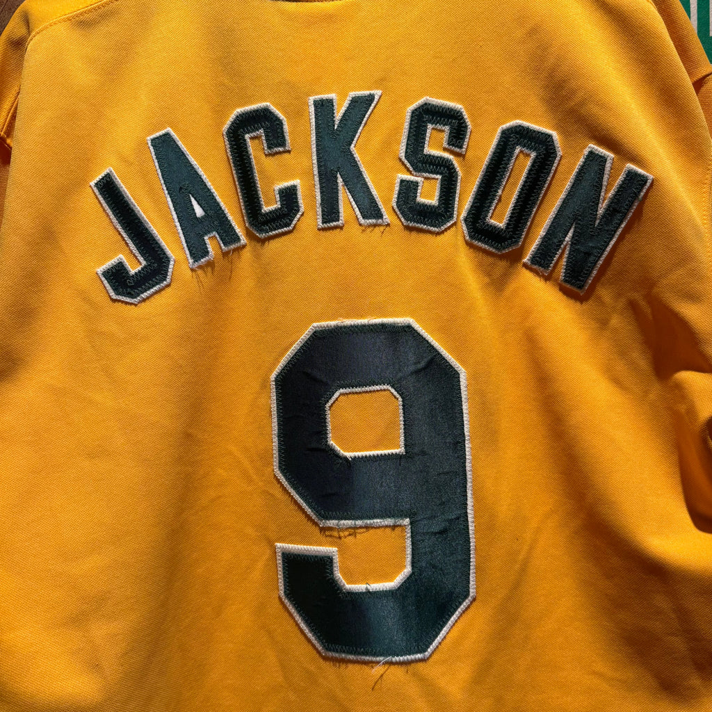Vintage Cooperstown Collection Oakland A's Jackson 9 Jersey: XL