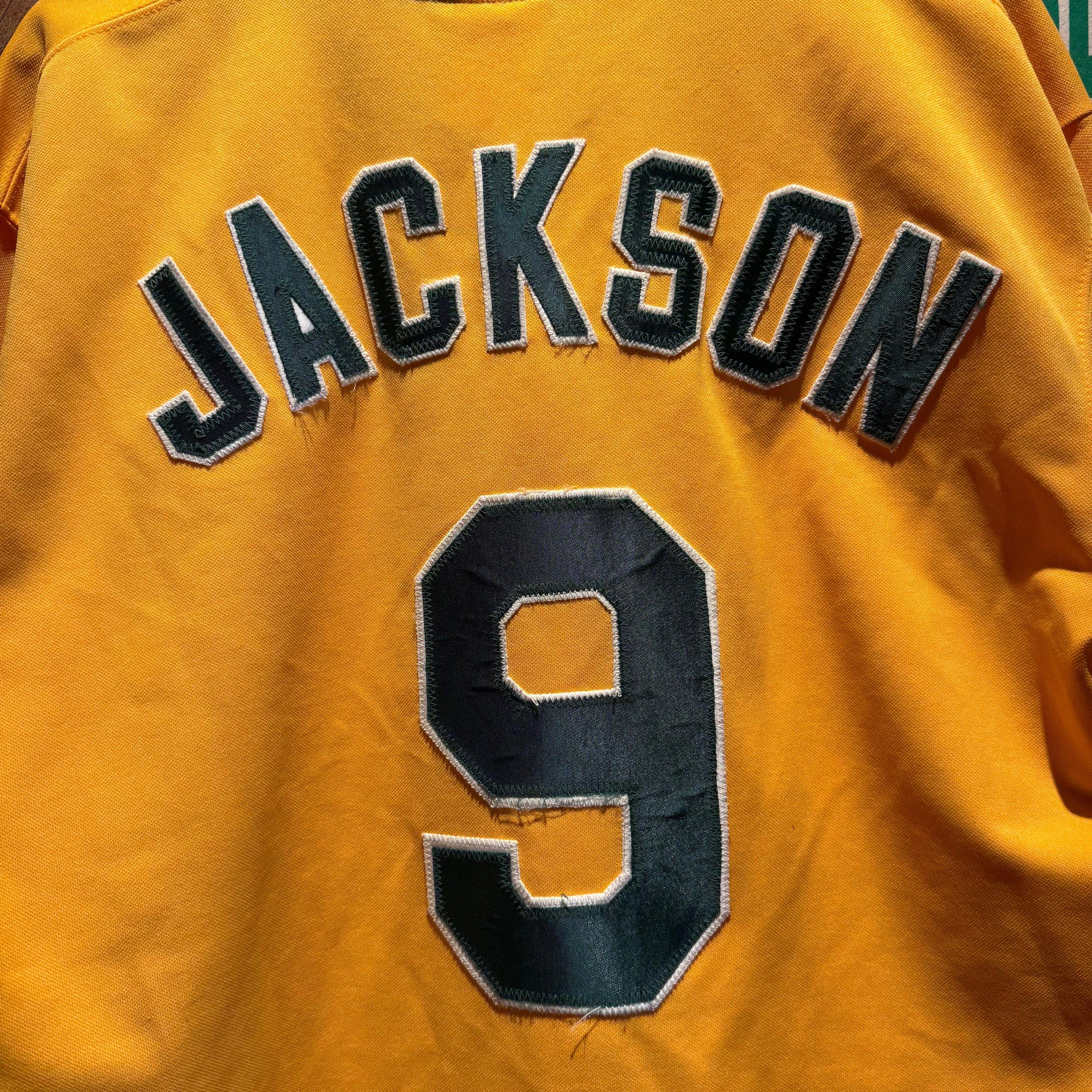 Vintage Cooperstown Collection Oakland A's Jackson 9 Jersey: XL