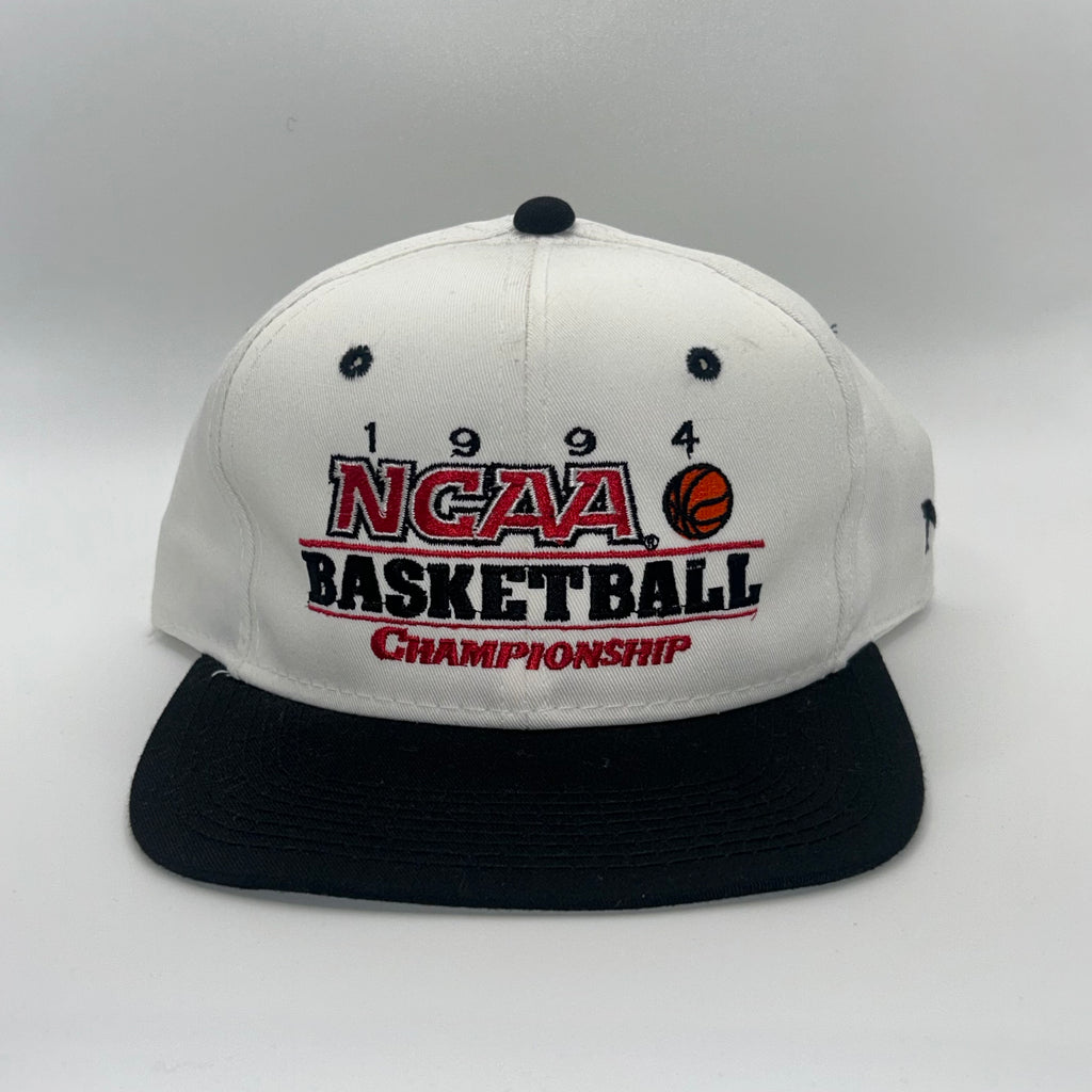 Vintage NCAA Basketball Championship 1994 White Snapback Hat