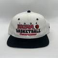 Vintage NCAA Basketball Championship 1994 White Snapback Hat