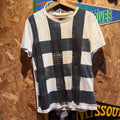 Vintage Burberry Graphic Design T-Shirt: M