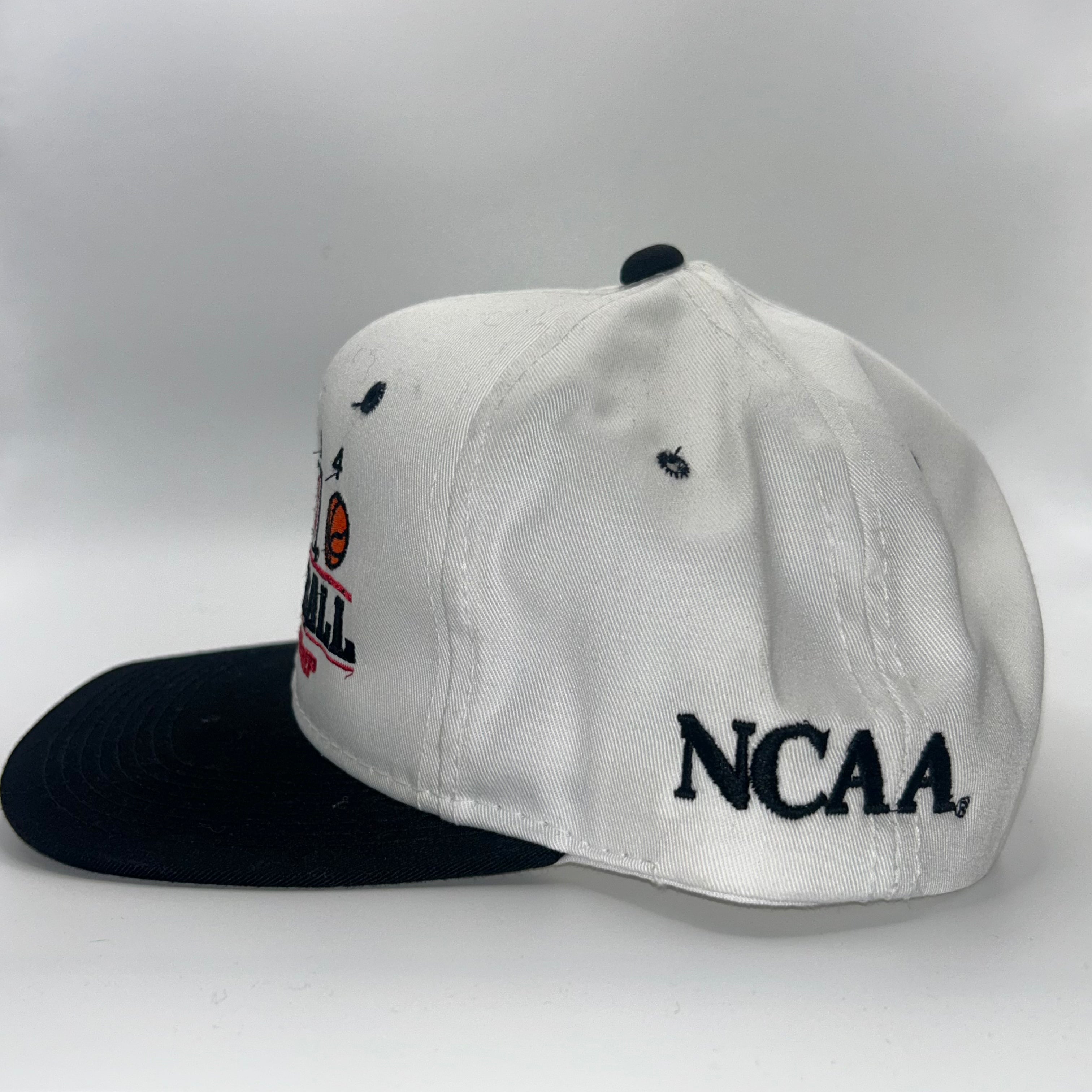Vintage NCAA Basketball Championship 1994 White Snapback Hat