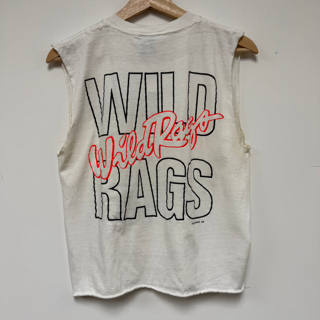 Vintage Sleeveless Wild Rags T-Shirt: M