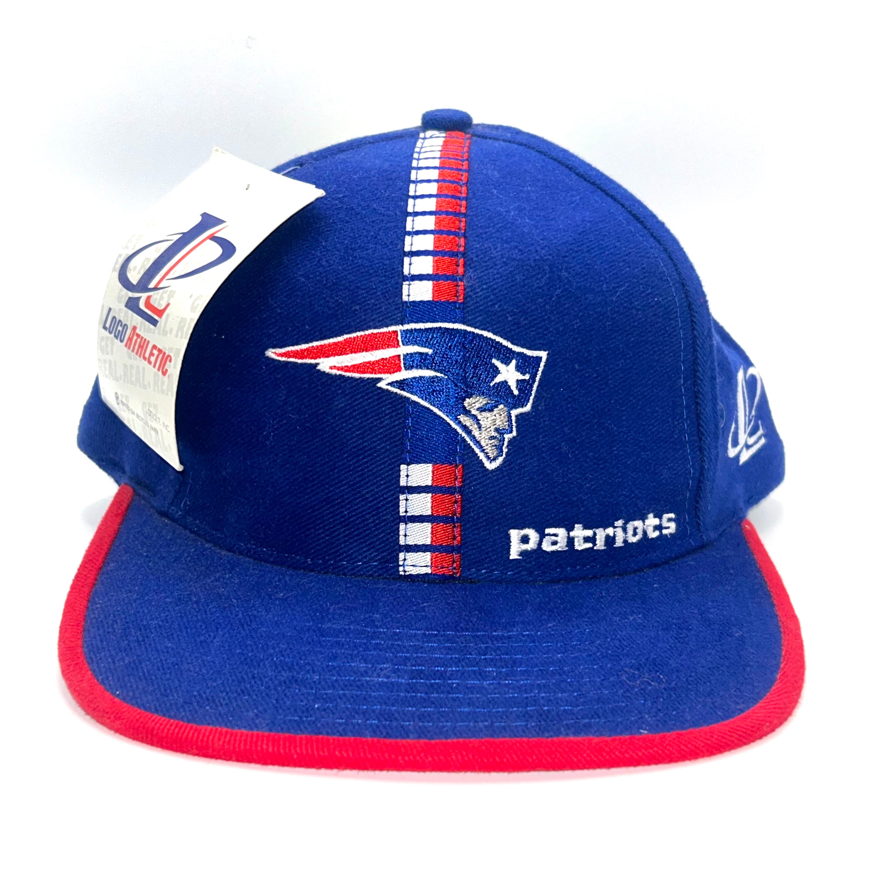 Vintage New England Patriots Logo Athletic NFL Strapback Hat