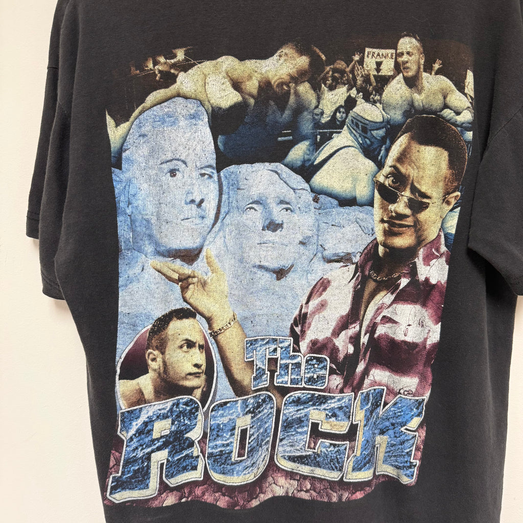 Vintage 1990s WWE WWF The Rock T-Shirt: M