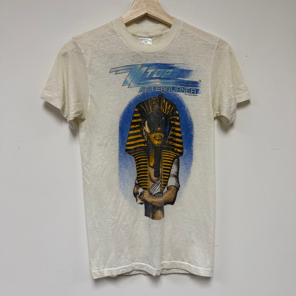 Vintage 1988 ZZ Top Afterburner Tour T-Shirt: M