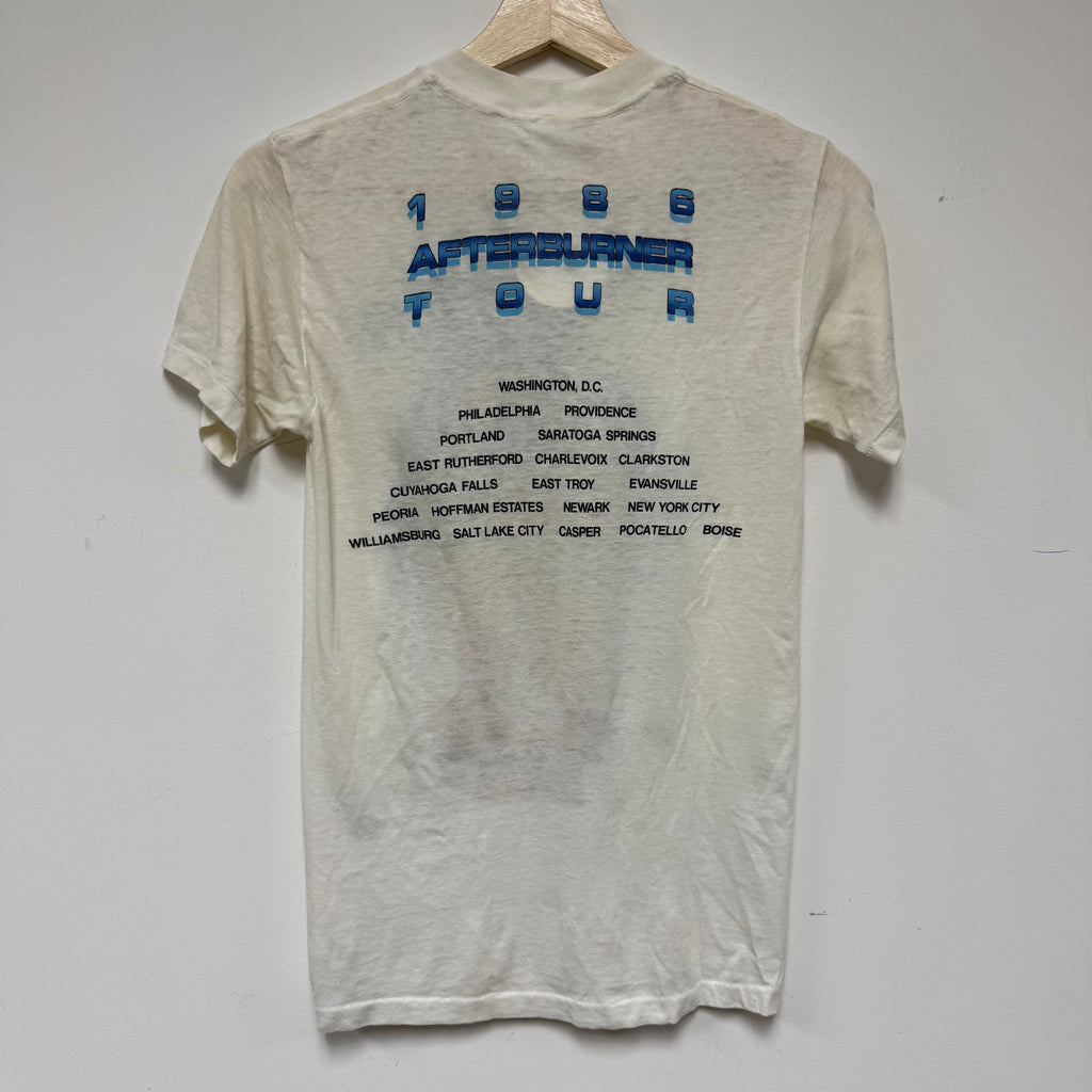 Vintage 1988 ZZ Top Afterburner Tour T-Shirt: M